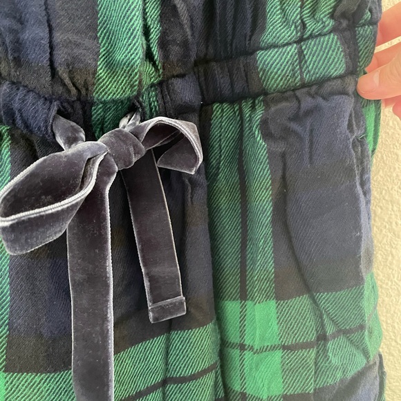 NWT Aerie Flannel Plaid Romper - Picture 5 of 7